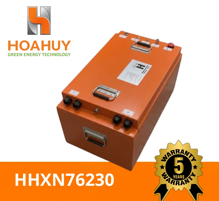 Pin xe nâng LiFePO₄ 76V 230Ah